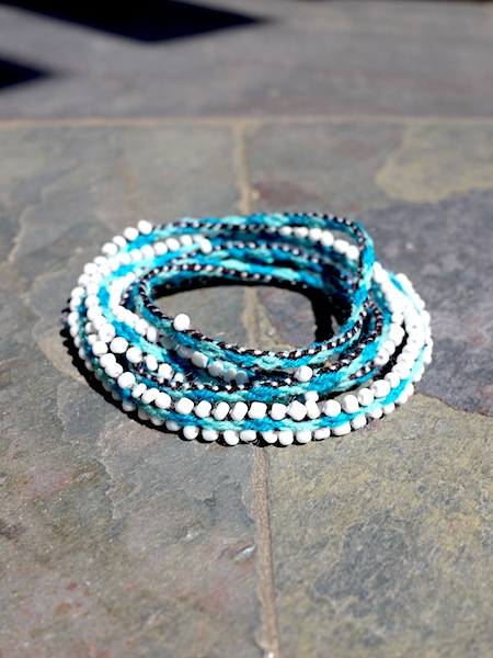 Peruvian Wrap Bracelet - Click Image to Close