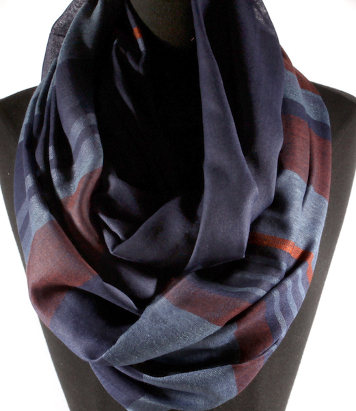 Barrett Stripe Infinity Scarf - Click Image to Close