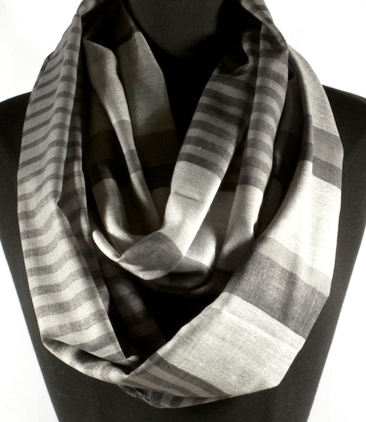 Landon Stripe Infinity Scarf - More Colors