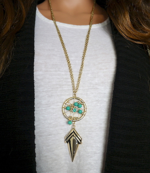 Dream Catcher Necklace - Click Image to Close