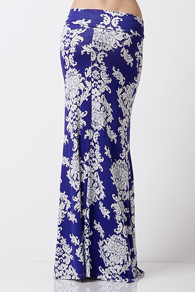 Gila Brocade Maxi Skirt - Click Image to Close