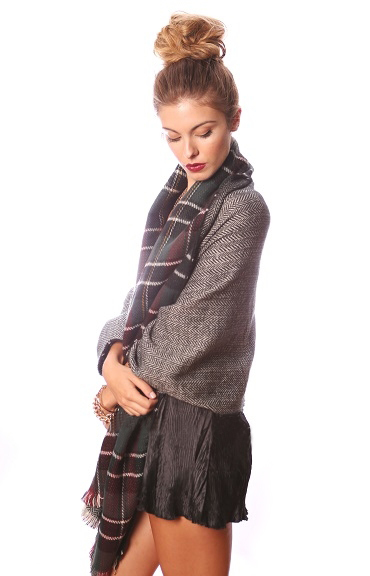 Natalya Reversible Scarf Shawl - Click Image to Close