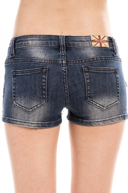 Liberty Low Rise Denim Shorts