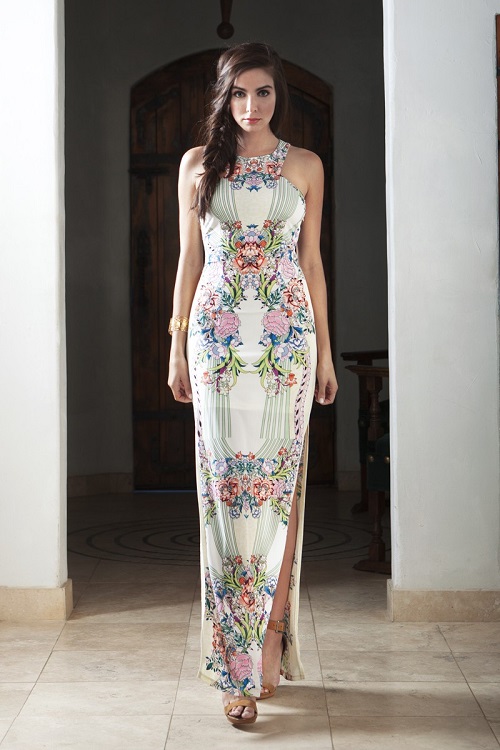 long tight maxi dresses