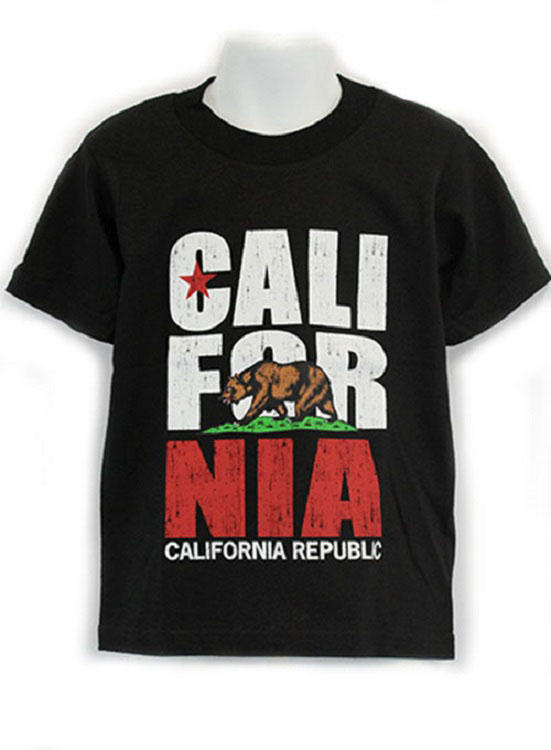 Cali Bear Kids Graphic Tee - More Colors