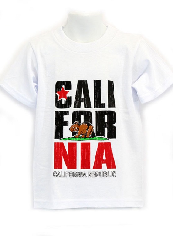 Cali Bear Kids Graphic Tee - More Colors