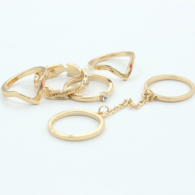 Urban Stacking Bands Midi Ring Set - More Colors