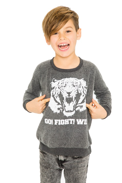 Game On Kids Reverse Fleece Sweatshirt