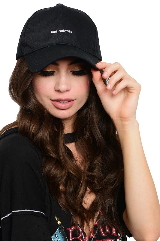 Bad Hair Day Baseball Cap - More Colors - Click Image to Close