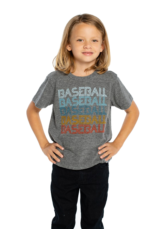 Baseball Baseball Kids Short Sleeve Tee