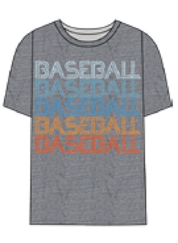 Baseball Baseball Kids Short Sleeve Tee - Click Image to Close