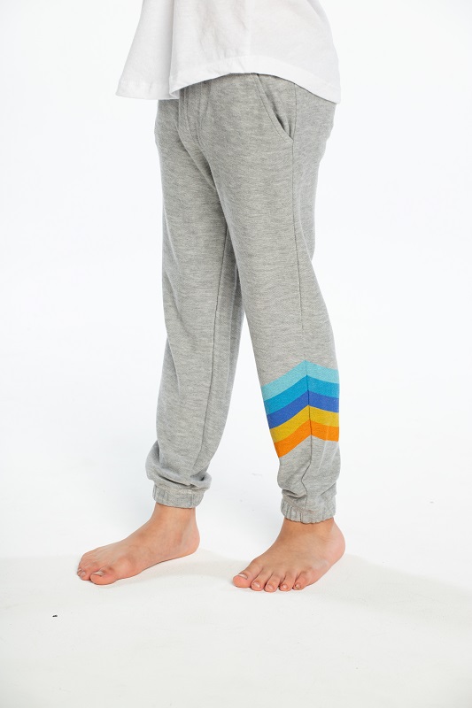 Surf Stripes Kids Cozy Joggers