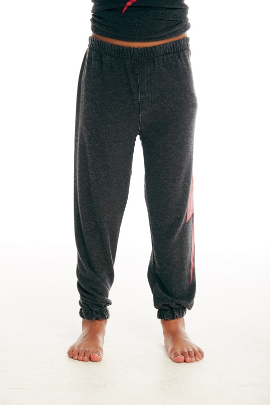 Red Bolt Kids Cozy Joggers - Click Image to Close