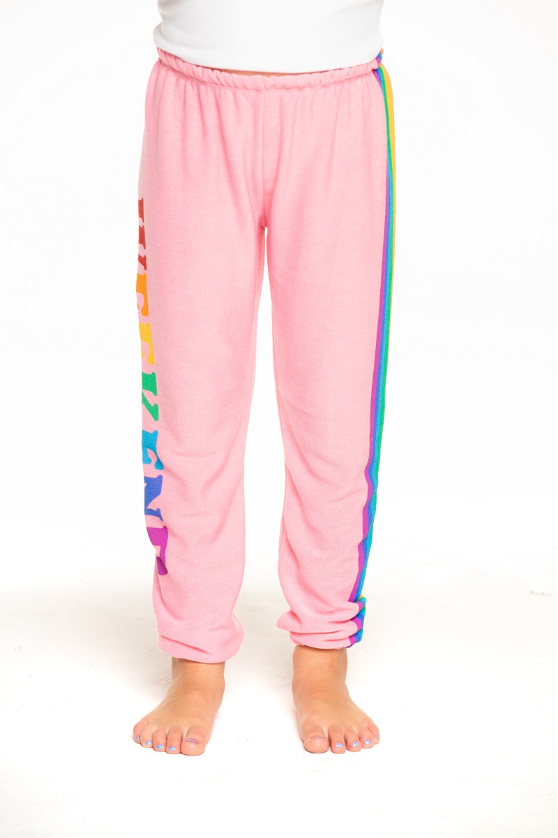 Weekend Rainbow Girls Cozy Knit Lounge Pant