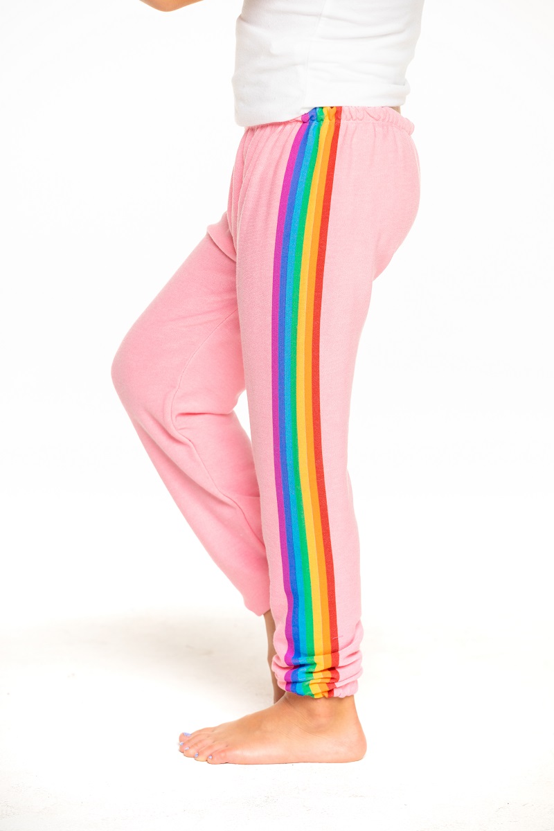Weekend Rainbow Girls Cozy Knit Lounge Pant - Click Image to Close