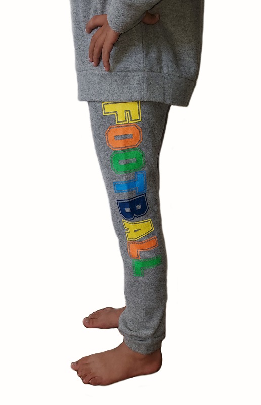 Football Bliss Kids Slouchy Joggers - Click Image to Close